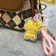 Zhaofei spot gold Kitty cat mobile phone chain pendant 999 pure gold KT cat car key 0.2 20 mg