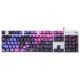 Logitech K845 Teclado mecánico, teclado de la oficina de juegos, teclado con cable de los deportes electrónicos de fondo de tamaño completo, serie de eje TTC, regalo de vacaciones, K845 Red Axis-Geng GUI
