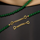 18k gold plated necklace extended chain handmade DIY beaded chain double gold extension chain - about 3.5cm style one