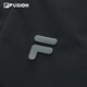 FILA FUSION Fila trendy brand cotton jacket for men 2026 spring new fashion casual loose warm jacket black-BK M 170/92A/M