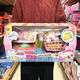 Duck Little Star Sound and Light Supermarket Set Simulation Fruit Convenience Store Cash Register Shopping Cart Children's Play House Toy 6027 Duck Little Star Sound and Light Supermarket Set Free Batteries