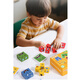 Sangetian Children's Face Change Cube Puzzle Builds Building Blocks Thinking Hands-On Braining Enfoque en los juguetes de interacción entre padres