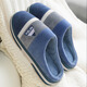 Yu Zhaolin (YUZHAOLIN) cotton slippers for men and women in winter soft-soled warm home indoor confinement shoes household cotton shoes