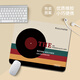 Fansong Creative Film Mouse Pad Computer Office Desktop Pad Girls INS Keyboard Pad einfache Student Desk Pad Office Gaming Mauspad kleiner Quadrat Haushaltsmaus Maus Pad MV-1278 2mm 260x210mmmm