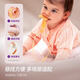 New Anyi Philips tooth glue anti-chain silicone baby pacifier teeth grinding stick toy anti-chain anti-chain rope bite Lucky grass silicone anti-chain 1 pack
