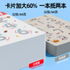 
Pen control training kindergarten erasable training card 2-year-old baby 3-year-old early education concentration children's educational thinking toys Point drawing [128 pages] regular model