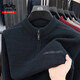 Klassiker-Auto-Pullover für Männer halb hohe Reißverschlüsse im Herbst und Winter neuer Stil verdickter und warmer Dad Basis-Strickpullover mit mittlerem Alter für Männer TM-9926 Haqing 10xl 16590-110Jin [Jin entspricht 0,5 kg]