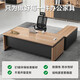 Lan Ran Boss Desk Executive Desk Manager President Desk Supervisor Desk Boya 1.6 meters including side cabinet + chair