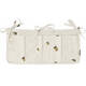 Tragen von Katzenbabys Crib reines Baumwoll am Krankenbett Aufbewahrung Hangsack Wickelbeutel Kinderwagen Hanging Bag Aufbewahrungstasche Kinderbett Aufbewahrung Hängende Beutel Orange Hanging Bag Spot