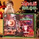 Strange New Year's Day Gift Children's Steam Train Toys 8 Small Gifts 5 Practical 3 Kindergarten 6 Years Eve Gift Box On the Floor Christmas Train [Upgrade Smoking] Oval Track