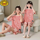 G.Duckkids Pajamas para niños Summer Summer Fino Firmberry Bear Camina de manga corto
