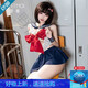 
Fei Mufeng condom [thousand uniform sets] sexy pure and sexy lingerie cos uniform tempting and flirting fun q 7029 affectionate and slightly drunk purple, all sizes