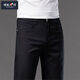 Zengzhi negro pantalones cortos de hombres fáciles de combinar
