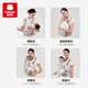 Hug Bear Baby Multifunctional Baby Back Strap Waist Stool Universal for All Seasons Lightweight Front and Back Baby Holding Artifact V29-Mist Gray