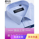 CEO Yageo Herren Short Sleeve Shirt Summer Business Casual Professional Clothing Cotton No Eisen mit mittlerem Alter großer Streifenhirt Kurzarm DX6624 40 40
