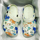 Pushui Fangfang Children's Slippers Soft Sof Sole Anti-Slip Shoes Baby Sandals Chaussures Bleu 30