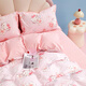Mercury Children's Class A Three/Four-Piece Cotton Quilt Cover Sheet Pillow Case Single Student Dormitory Antibacterial Kit 150*210cm