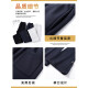 Semir 2025 Spring Nuevo pantalones casuales de microflare para hombres, pantalones jóvenes jóvenes simples, versátiles, sueltos y de alto perfil 9859 azul marino 3xl 160-180Jin [Jin equivale a 0.5 kg]