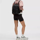 lululemon露露乐蒙CityEssentials10L正面的D形环尼龙双肩包小号女款黑色 黑色