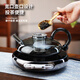 Full-degree heat-resistant glass teapot, electric ceramic stove, teapot, kettle, Pu'er white tea, household stove for teamaking, Huicai Mousepot, single pot 500ml