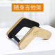 Baiyifang Bieyefon tragbare Gitarrenplatzierung Rack Floor-Guitar Rack Folk Guitar Rack vertikaler Bracket Klassische Ukulele-Klammer groß (Folk-Gitarren-Rack)