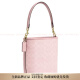 Entren City Bucket 17 Logotipo de metal lienzo recubierto Backet Bag Shoulse Bolse Small Women's Color Basic Pack (bolsa + bolsa de polvo)