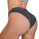 Schwimmende Sommershorts für Frauen mit Hüften exponierte niedrige Taillen -Denim -Leggings Neue hochelastische sexy ultra kurze Sommer -Plus -Größe Hosen 679# Größer, kein elastisches s