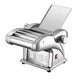 Supor Commercial Electric Noodle Press Totalmente automático Pequeño doméstico Pequeño Funcionamiento Manitura de acero inoxidable Máquina de acero inoxidable Rolling and Knaading Machine Dumpling Fideos de cuero Fideos plateados de acero inoxidable de acero inoxidable Fideos de regalo +2.