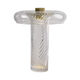 Nachtlampe dekorative leichte Luxusschreibtisch Lampe nordisch moderne einfache Glasdesigner Wohnzimmer Schlafzimmer Modell Zimmerlampe M1049 Rauchgrau -Modellknopfschalter