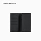 Emporio Armani/Armani Buque insignia oficial [regalo] Nuevo ternero de cuero para hombres Billetera de mano 2025 Summer UC001-Black TODO TAMAÑO