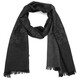 Gucci (Gucci) Летние новые пары из тонкой шерсти Silk Silk Silk Scepl Scard 165904 3G646 Подарок 1100 Black Black