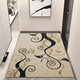 Mats de piso de puerta de entrada, alfombrillas de puerta, alfombrillas de puerta de entrada, alfombrillas de entrada de lujo de lujo, alfombras cortadas de puerta Mickey 4882 J 1 pieza 100x150cm