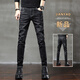 Danser avec le pantalon Black Small Small Black de Slim Small Foot 2025 NOUVEAU Été Firente STRADY STOUR-LINE PANTAGE CONCUSTÉ 6630 Black 6630 Black 28