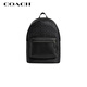 COACH Brand Direct New Year Gift Men's WEST Large Backpack Backpack Black CV925