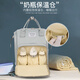 Jia Nier Mommy Bag Mom Bag Bag Sclepley Splatterpression Multifunctional Guthing выходит на работу с серой спиной мама и детская сумка