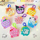 Creative Gopher frappe la machine Gopher Press et appuyez sur la machine de jeu Niveau de jouets pour enfants Untiziping Small Toy Student Pendant Cartoon Gopher Machine Random 2