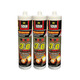 Mesgoton Fireproof Glue Glue haute température résistante Silicone Viscosité Flame Arichante Imperméable Fire d'étanché