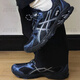 ASICS GEL-NIMBUS 10.1 Retro Trendy Men's Shoes Automne and Winter Casual Running Shoes Femme 1203A543-101 Blanc et bleu 1203A543-400 Bleu et noir 37,5