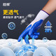 恒辉 浸胶劳保手套 丁腈橡胶耐磨耐油挂胶 建筑工地木工修车  蓝白款