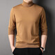 Nosskiss Brand Pure Cashmere Cashmere Sweater Men's Automne and Winter Nouveau pull fine colorant solide Couleur à col roulé à col roulé à col roulé à col roulé Black [Boîte-cadeau] M 170