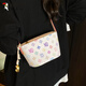 Woodpeckers beliebte Tasche für Frauen in diesem Jahr 2025 Neue Sommer vielseitige Nische Crossbody Tasche Super heiß bedruckte Eimerbeutel braune Farbe + Anhänger