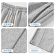 Huili pants men's summer breathable mesh casual pants men's trendy scimitar pants wide-leg pants loose straight pants gray XL