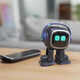Emo robot de compañía inteligente juguetes reconocimiento de voz comunicación emocional niños adultos electronomet airobo 5 White Standard Edition
