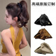 Dongyi carefully selected hairpins for women, high-end shark clips for the back of the head, hairpins, high-end hairpins, satin butterfly hair accessories, black