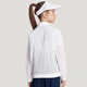 迪桑特（DESCENTE）迪桑特儿童 GOLF 女童运动夹克外套 凉感 WT-Brilliant_White M 130c_(130_64)