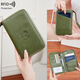 NEU 2024 Neues RFID Long Passport Bag Multifunktionales Zipper-Pass-Clip-Ticket-Ticket-Zertifikat Tasche Cuilu