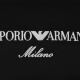 阿玛尼（ARMANI）奢侈品男装 EA男士刺绣鹰标丝光棉短袖休闲百搭T恤 节日礼物12370 黑色 M