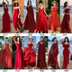 Vzvy Sommer Sanya Bali Beach Resort Beach Kleid Thailand Retro Big Posing Burgundy Super Fairy Sling Kleid Burgund 9761# s