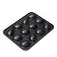 
Learning kitchen activities style Learning kitchen baking mold black 12 consecutive cup non-stick lemon cake mold French home special mold PP9871-Black 12 consecutive