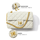 HR Helena Bag Damenbeutel kleiner Aroma Diamond Kette Bag Frauenkopfschicht Cowide One-Shoulder Crossbody Bag Girls 'Geburtstagsgeschenk
